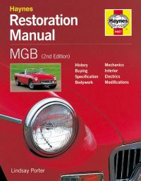 Book Cover for MGB Restoration Manual by Lindsay Porter