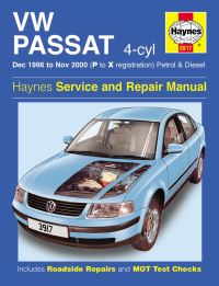 Book Cover for VW Passat Service and Repair Manual by Martynn Randall