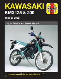 Book Cover for Kawasaki KMX125 & 200 Service and Repair Manual by Julian Ryder
