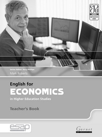 Book Cover for English for Economics in Higher Education Studies. Teacher's Book by Mark Roberts