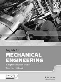 Book Cover for English for Mechanical Engineering in Higher Education Studies. Teacher's Book by Marian Dunn
