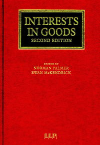 Book Cover for Interests in Goods by Norman Palmer, Ewan McKendrick