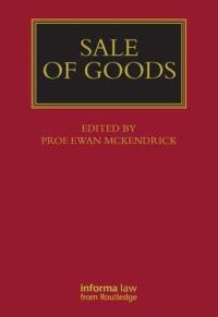 Book Cover for Sale of Goods by Ewan McKendrick