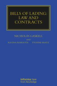 Book Cover for Bills of Lading by N J J Gaskell, Regina Asariotis, Yvonne Baatz