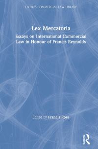 Book Cover for Lex Mercatoria by F D Rose, F M B Reynolds