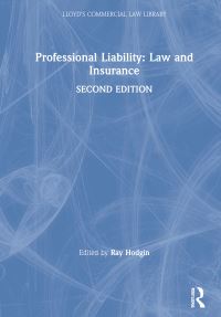 Book Cover for Professional Liability by R W Hodgin