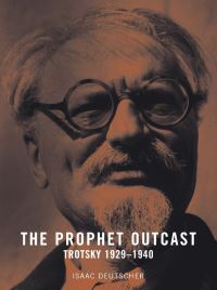 Book Cover for The Prophet Outcast by Isaac Deutscher
