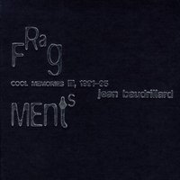 Book Cover for Fragments by Jean Baudrillard