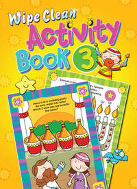 Book Cover for Wipe Clean Activity Book 3 by Ms Juliet David