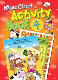 Book Cover for Wipe Clean Activity Book 4 by Ms Juliet David