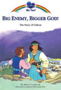 Book Cover for Big Enemy, Bigger God! by Marilyn Lashbrook