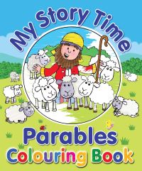 Book Cover for My Story Time Parables Colouring Book by Juliet David