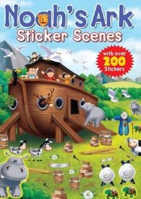 Book Cover for Noah's Ark Sticker Scenes by Juliet David