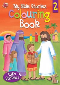 Book Cover for My Bible Stories Colouring Book 2 by Juliet David