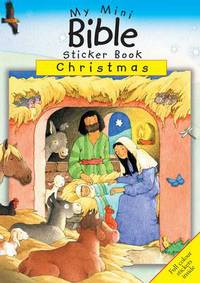 Book Cover for My Mini Bible Sticker Book - Christmas by Sally Ann Wright