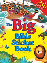 Book Cover for The Big Bible Sticker Book by Jan Godfrey