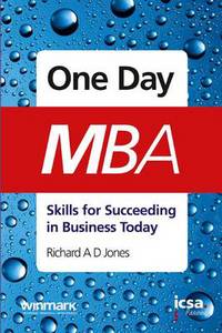 Book Cover for One Day MBA by Richard Jones
