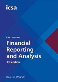 Book Cover for Financial Reporting and Analysis by Danusia Wysocki, David Frederick, Institute of Chartered Secretaries and Administrators