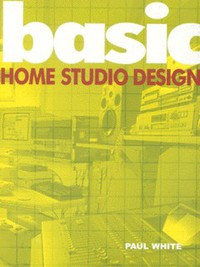 Book Cover for Basic Home Studio Design by Paul White
