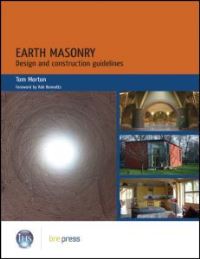 Book Cover for Earth Masonry by Tom Morton