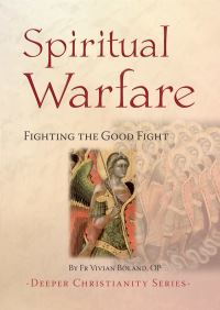 Book Cover for Spiritual Warfare by Vivian Boland, Catholic Truth Society Great Britain
