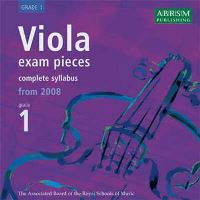Book Cover for Viola Exam Pieces 2008 CD, ABRSM Grade 1 by 