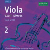 Book Cover for Viola Exam Pieces 2008 CD, ABRSM Grade 2 by 