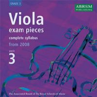 Book Cover for Viola Exam Pieces 2008 CD, ABRSM Grade 3 by 