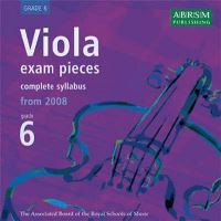 Book Cover for Viola Exam Pieces 2008 CD, ABRSM Grade 6 by 