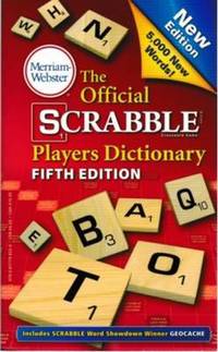 Book Cover for Official Scrabble Players' Dictionary by Norman Page
