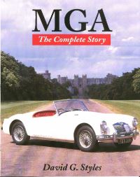 Book Cover for MGA by David G Styles