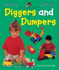 Book Cover for Diggers and Dumpers by Nicola Tuxworth