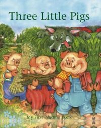 Book Cover for Three Little Pigs by Janet Allison Brown