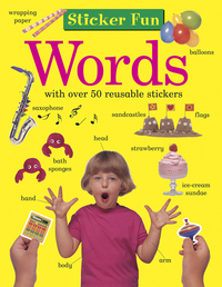 Book Cover for Sticker Fun: Words by Anness Publishing