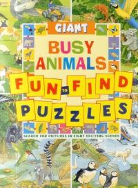 Book Cover for Giant Fun-to-Find Puzzles by Peter Rutherford