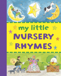 Book Cover for My Little Nursery Rhymes by Jan Lewis