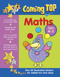 Book Cover for Coming Top Maths Ages 4-5 by Louisa Somerville