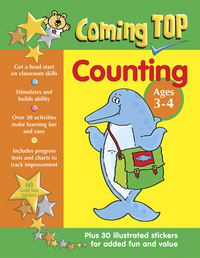 Book Cover for Coming Top Counting Ages 3-4 by Sarah Eason