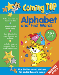 Book Cover for Coming Top: Alphabet and First Words Ages 3-4 by Louisa Somerville