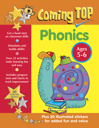 Book Cover for Coming Top: Phonics Ages 5-6 by Louisa Somerville