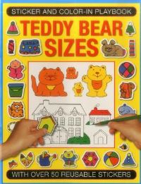 Book Cover for Sticker and Color-in Playbook: Teddy Bear Sizes by Isabel Clarke