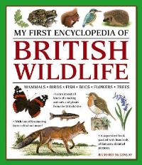 Book Cover for My First Encyclopedia of British Wildlife by Richard McGinlay