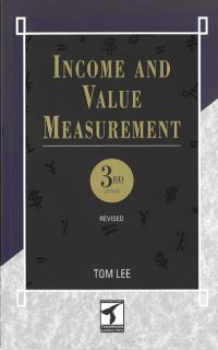 Book Cover for Income and Value Measurement by T A Lee
