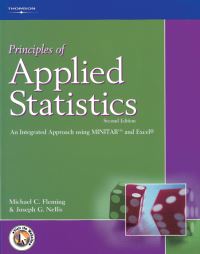 Book Cover for Principles of Applied Statistics by M C Fleming, J G Nellis