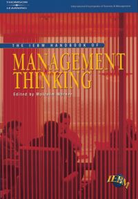 Book Cover for The IEBM Handbook of Management Thinking by Malcolm Warner