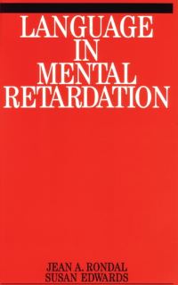 Book Cover for Language in Mental Retardation by Jean A Rondal, Susan Edwards