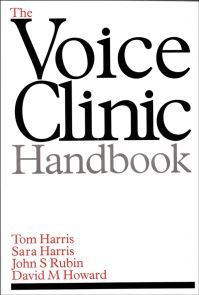 Book Cover for The Voice Clinic Handbook by Tom Harris