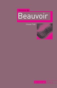 Book Cover for Simone De Beauvoir by Ursula Tidd