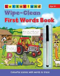 Book Cover for Wipe Clean First Words Book by Stamey Carter, Lyn Wendon