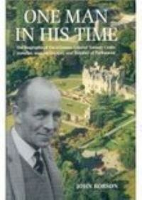 Book Cover for One Man in His Time by John Robson